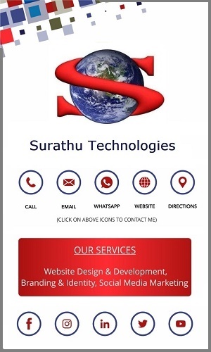 Surathu Technologies Digital Business Cards